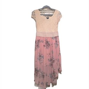 Rue21 Asymmetrical Floral Boho Lace Dress